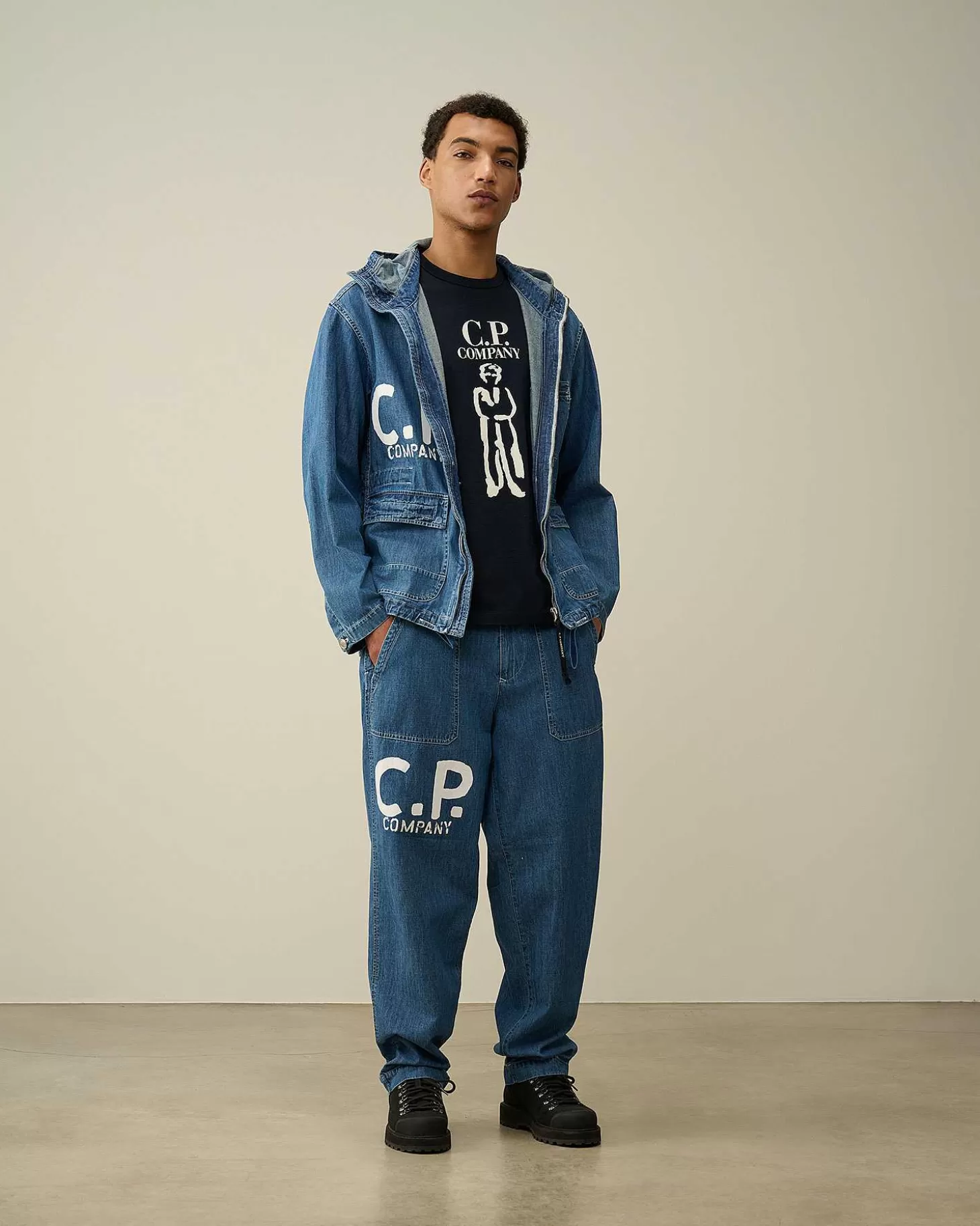 Homme C.P. Company Pantalons^Blu Loose Pants