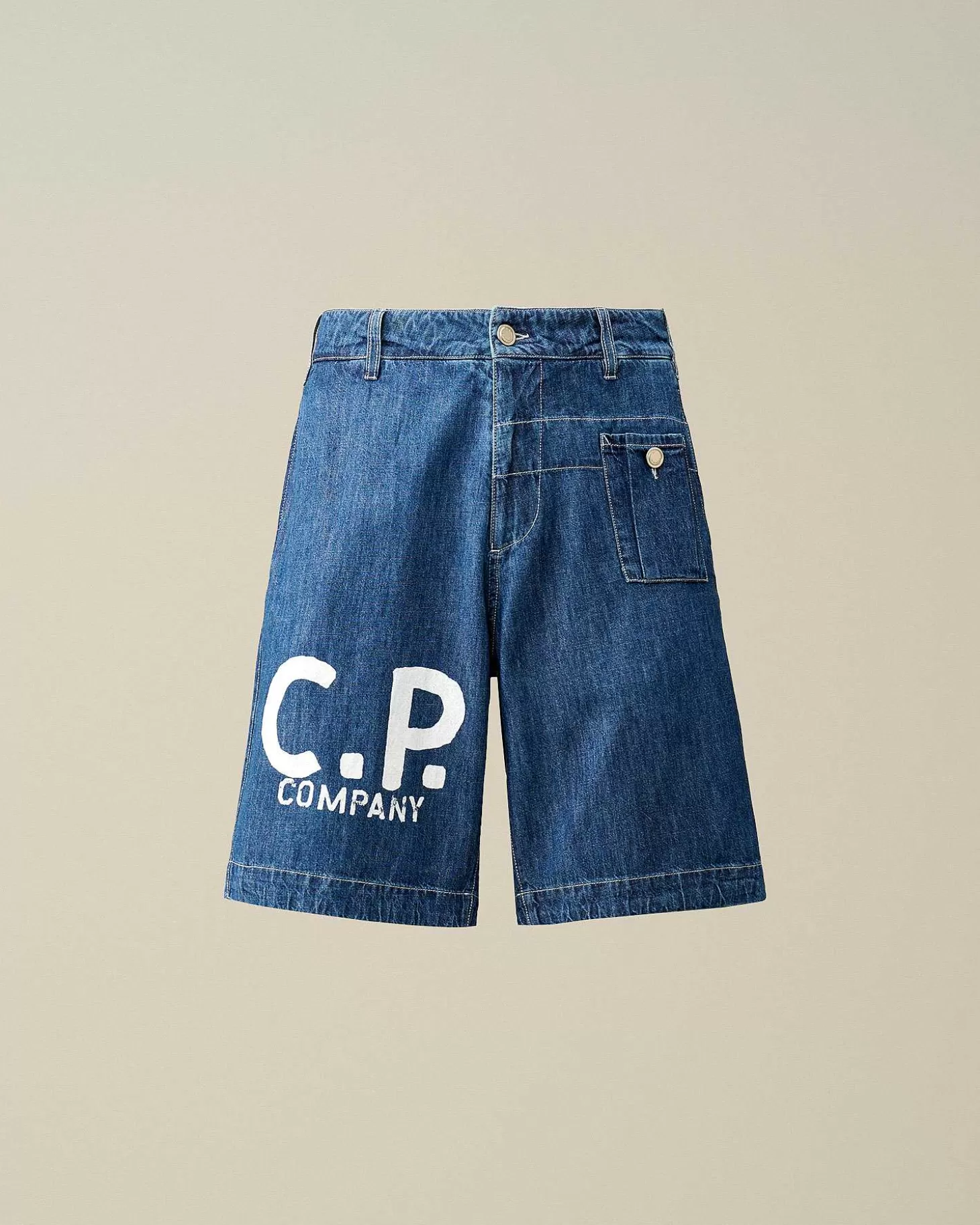 Homme C.P. Company Survêtements Et Shorts^Blu Utility Shorts