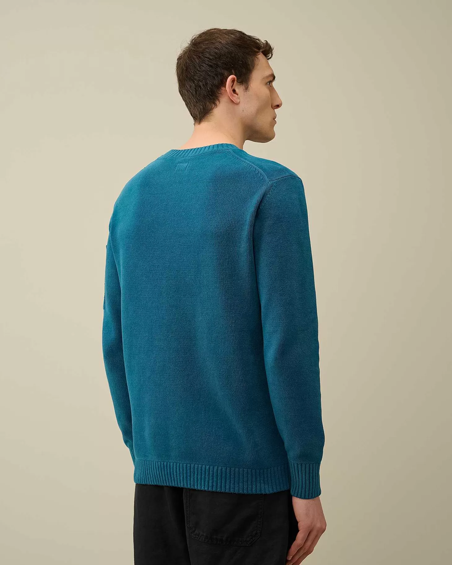 Homme C.P. Company Pulls^Chenille Cotton Knit