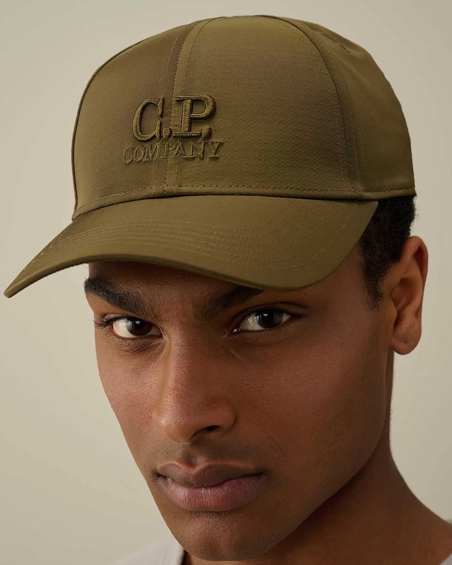 Homme C.P. Company Chapeaux^Chrome-R Logo Cap