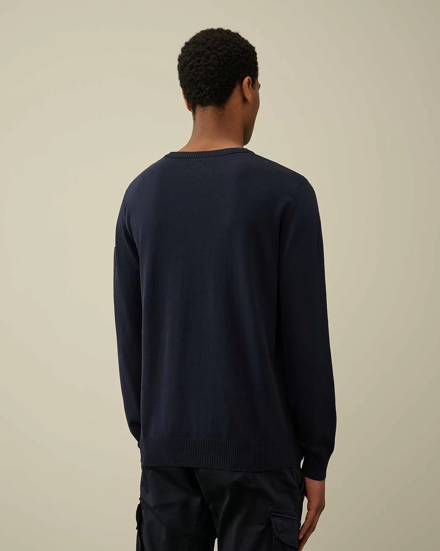 Homme C.P. Company Pulls^Cotton Crepe Jumper