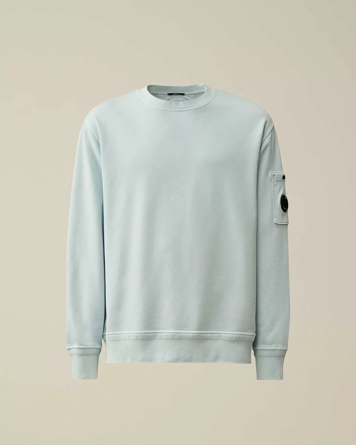 Homme C.P. Company Sweat-Shirts^Cotton Diagonal Fleece Lens Sweatshirt