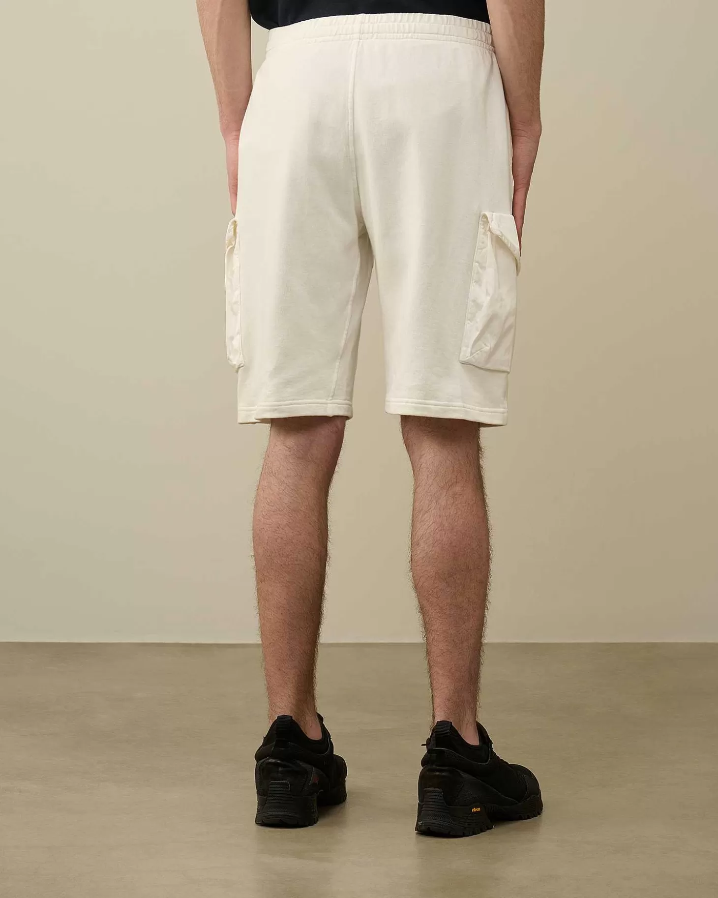 Homme C.P. Company Survêtements Et Shorts^Cotton Fleece Mixed Cargo Shorts