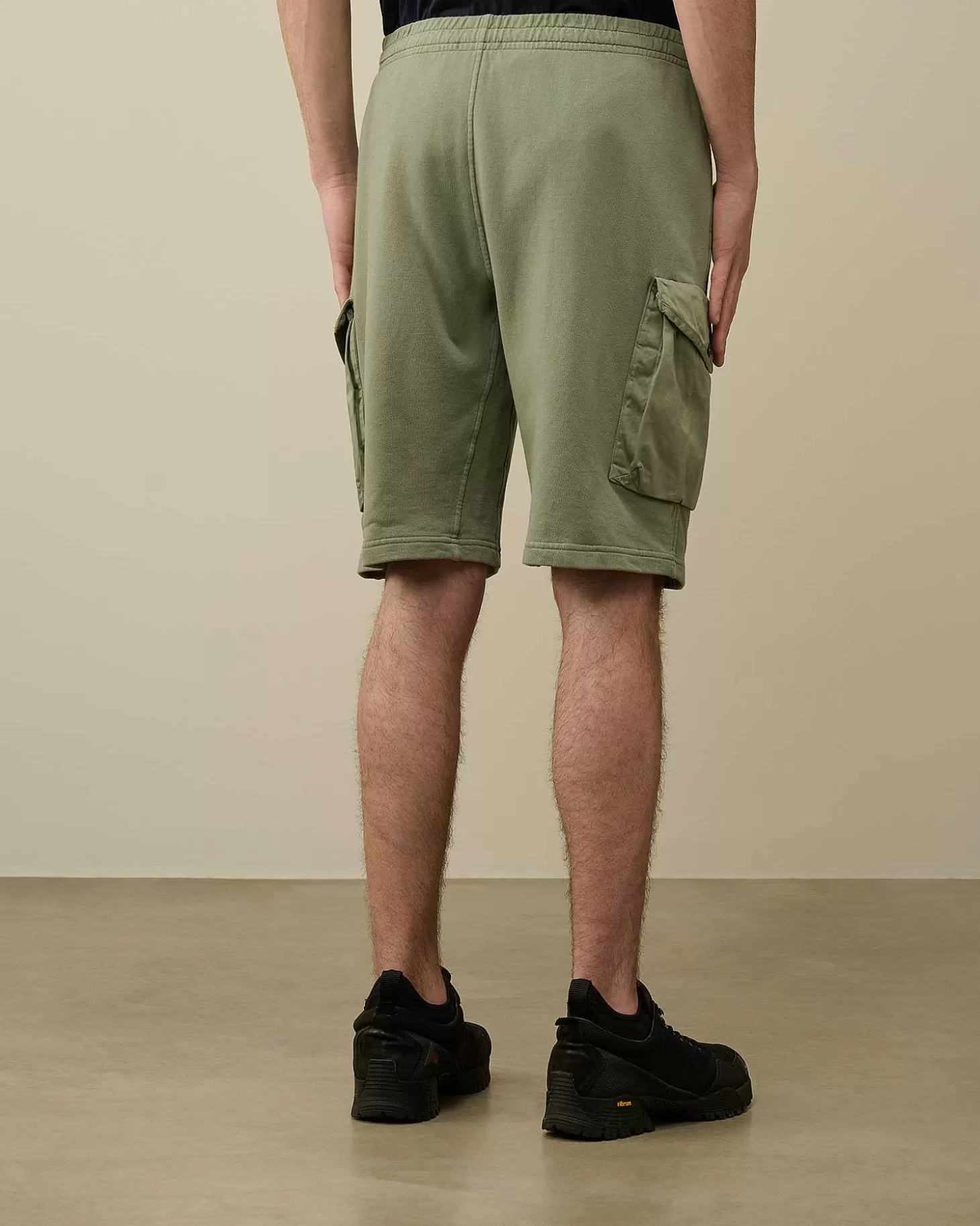 Homme C.P. Company Survêtements Et Shorts^Cotton Fleece Mixed Cargo Shorts