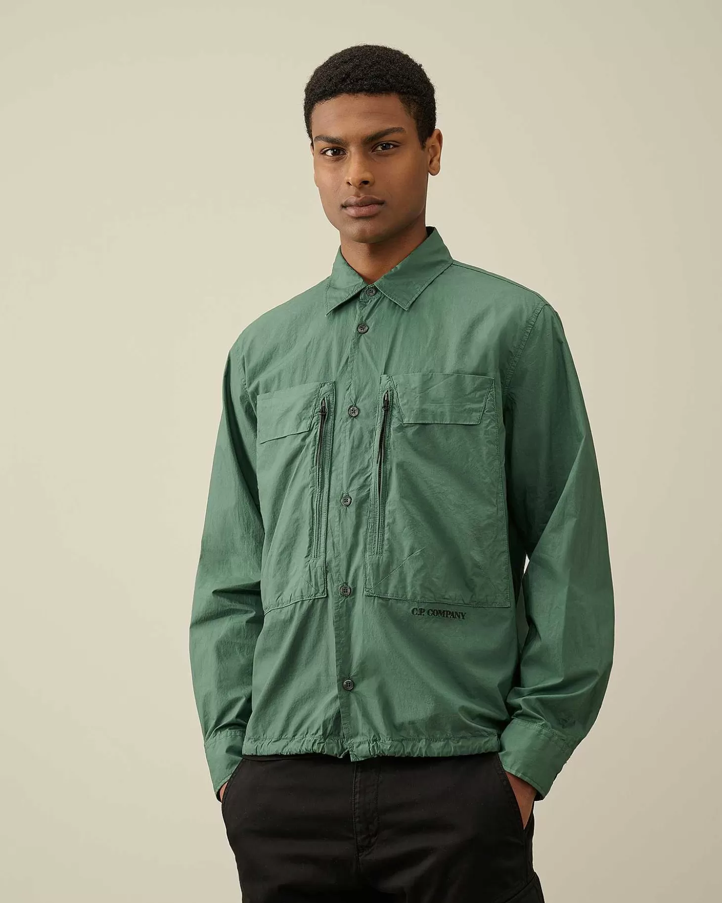 Homme C.P. Company Surchemises^Cotton Popeline Overshirt