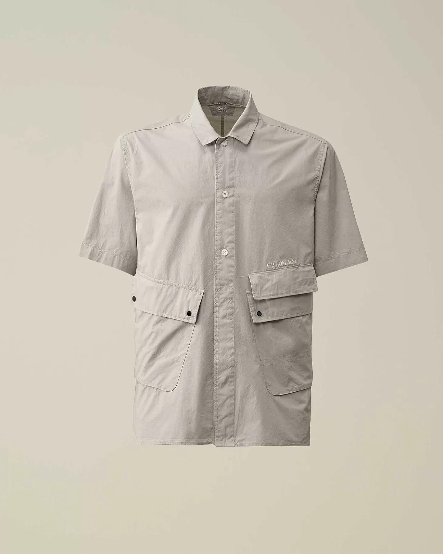 Homme C.P. Company Chemises^Cotton Popeline Pocket Shirt