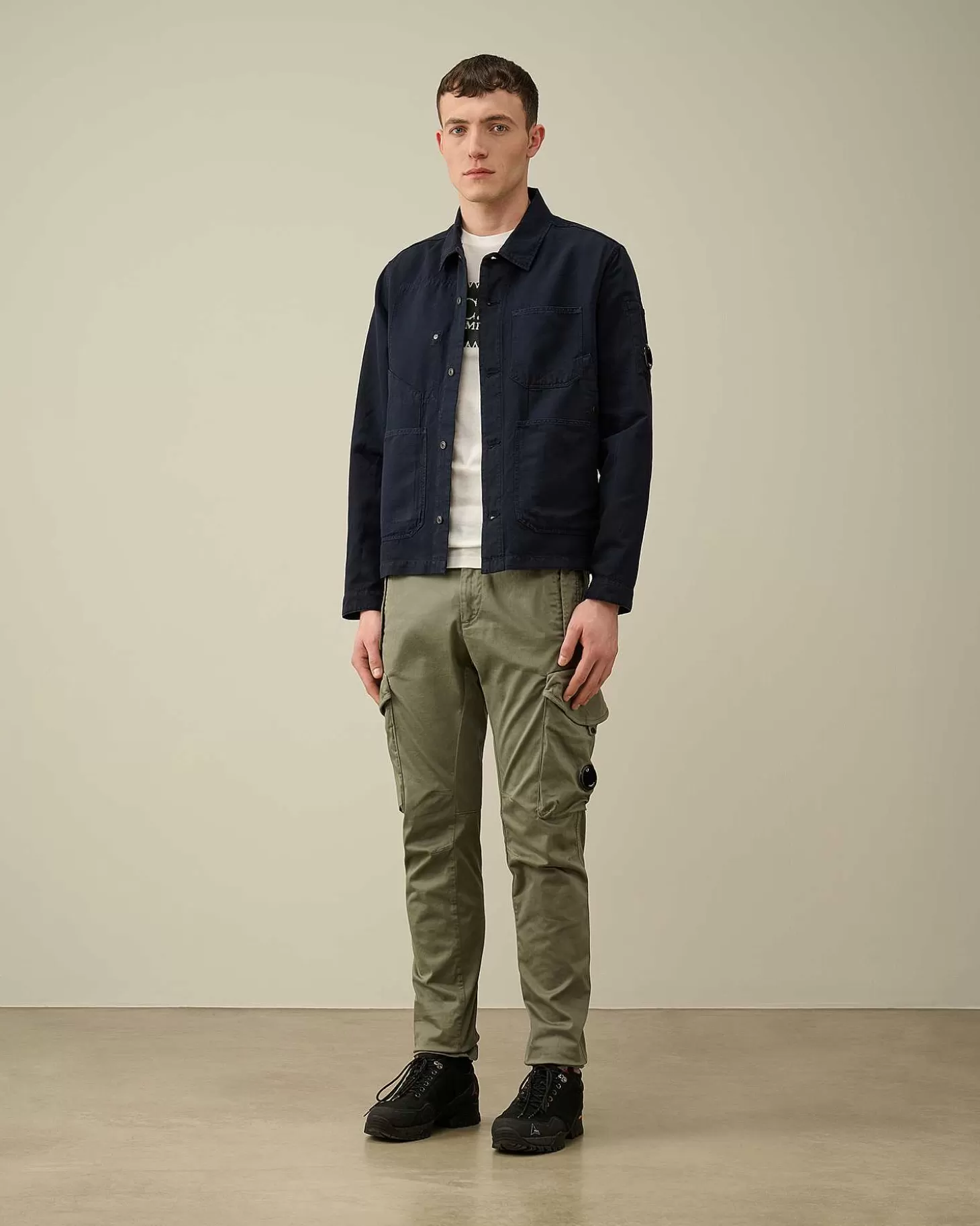 Homme C.P. Company Surchemises^Cotton/Linen Overshirt