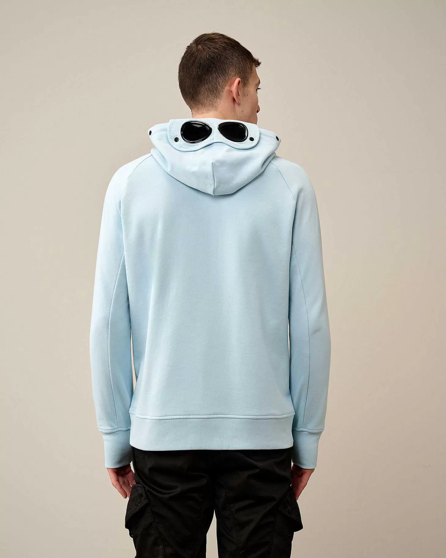 Homme C.P. Company Sweat-Shirts^Diagonal Raised Fleece Goggle Hoodie