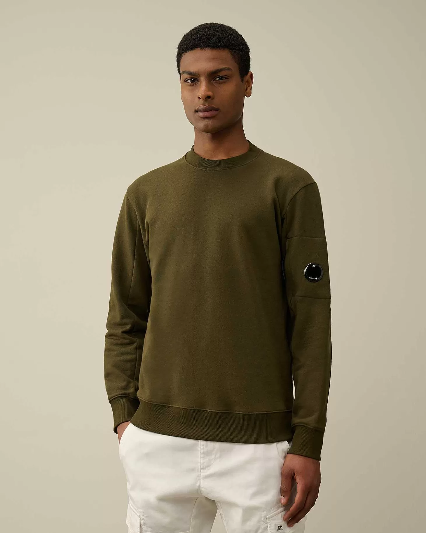 Homme C.P. Company Sweat-Shirts^Diagonal Raised Fleece Sweatshirt