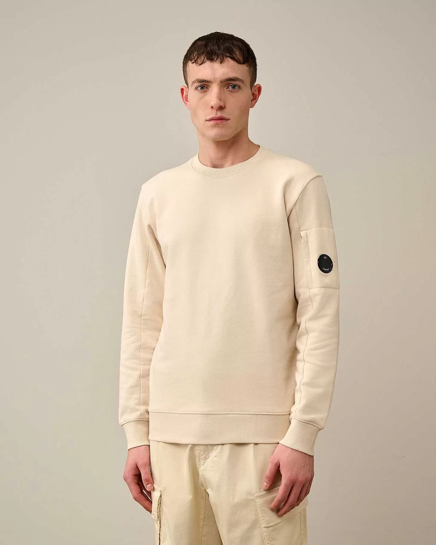 Homme C.P. Company Sweat-Shirts^Diagonal Raised Fleece Sweatshirt