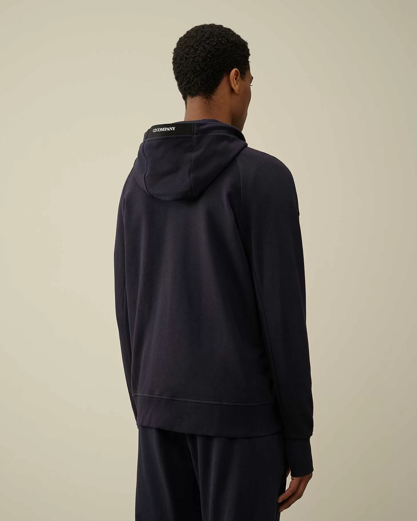 Homme C.P. Company Sweat-Shirts^Diagonal Raised Fleece Zipped Hoodie