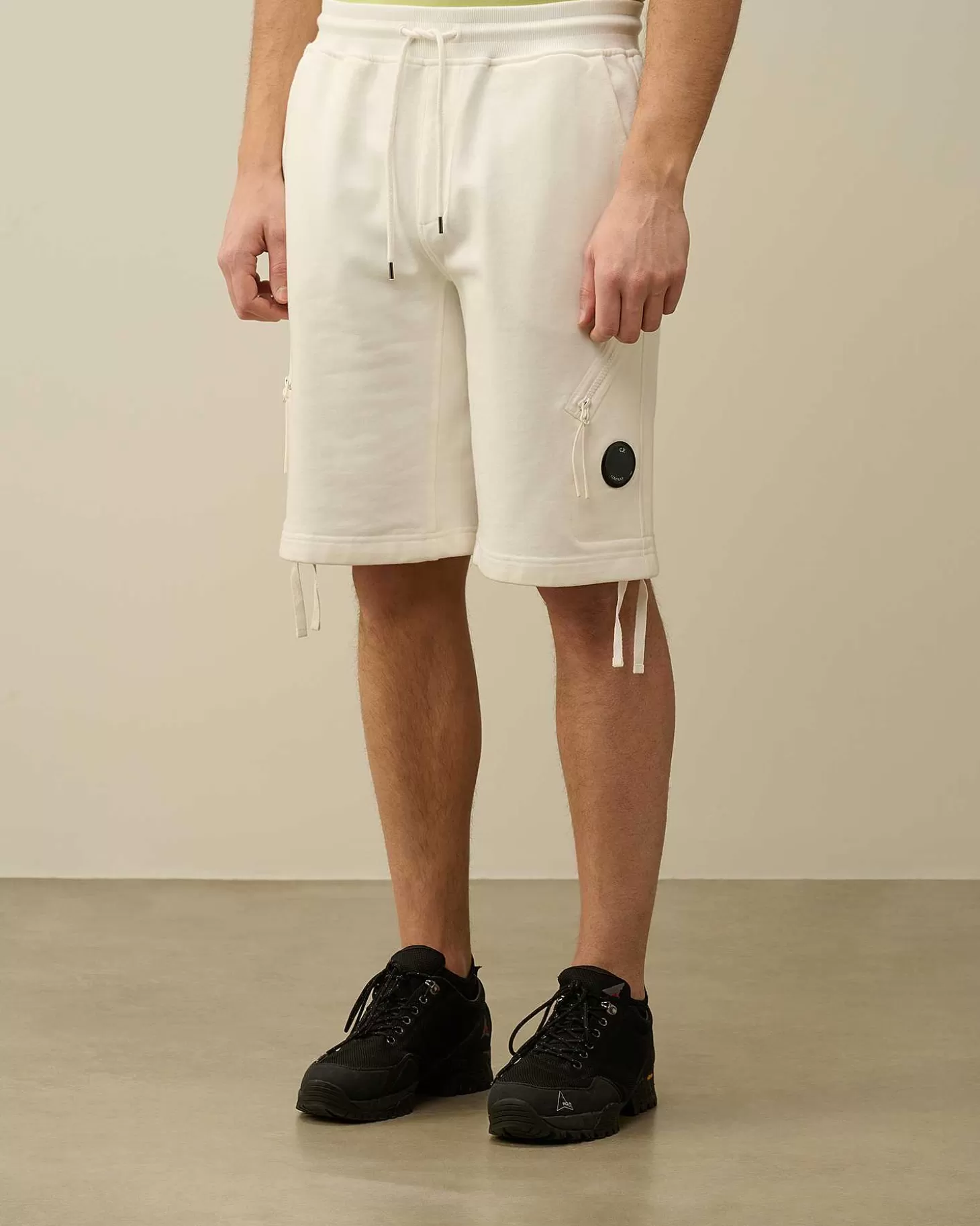 Homme C.P. Company Survêtements Et Shorts^Diagonal Raised Fleece Zipped Pocket Shorts