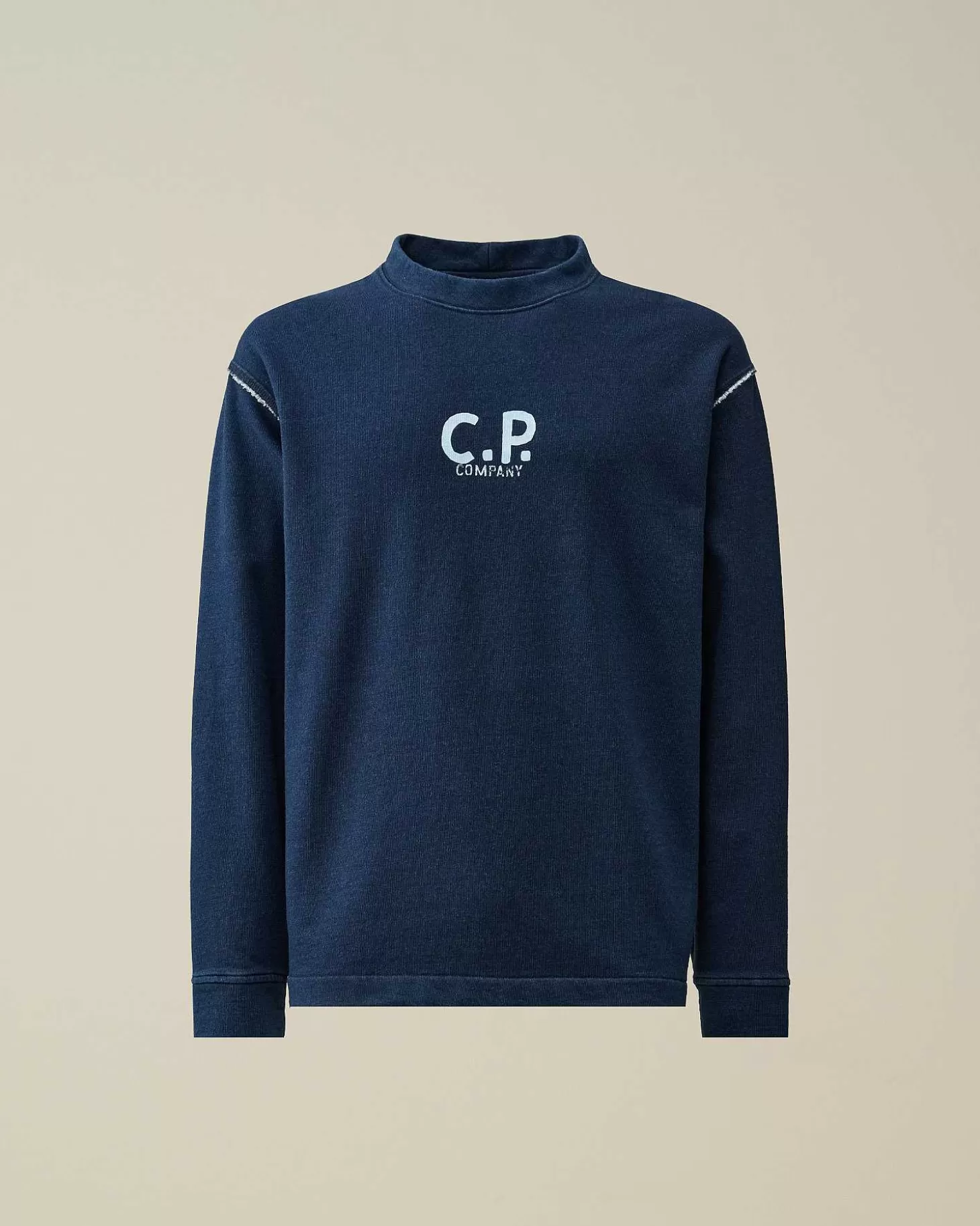 Homme C.P. Company Sweat-Shirts^Indigo Fleece Sweatshirt