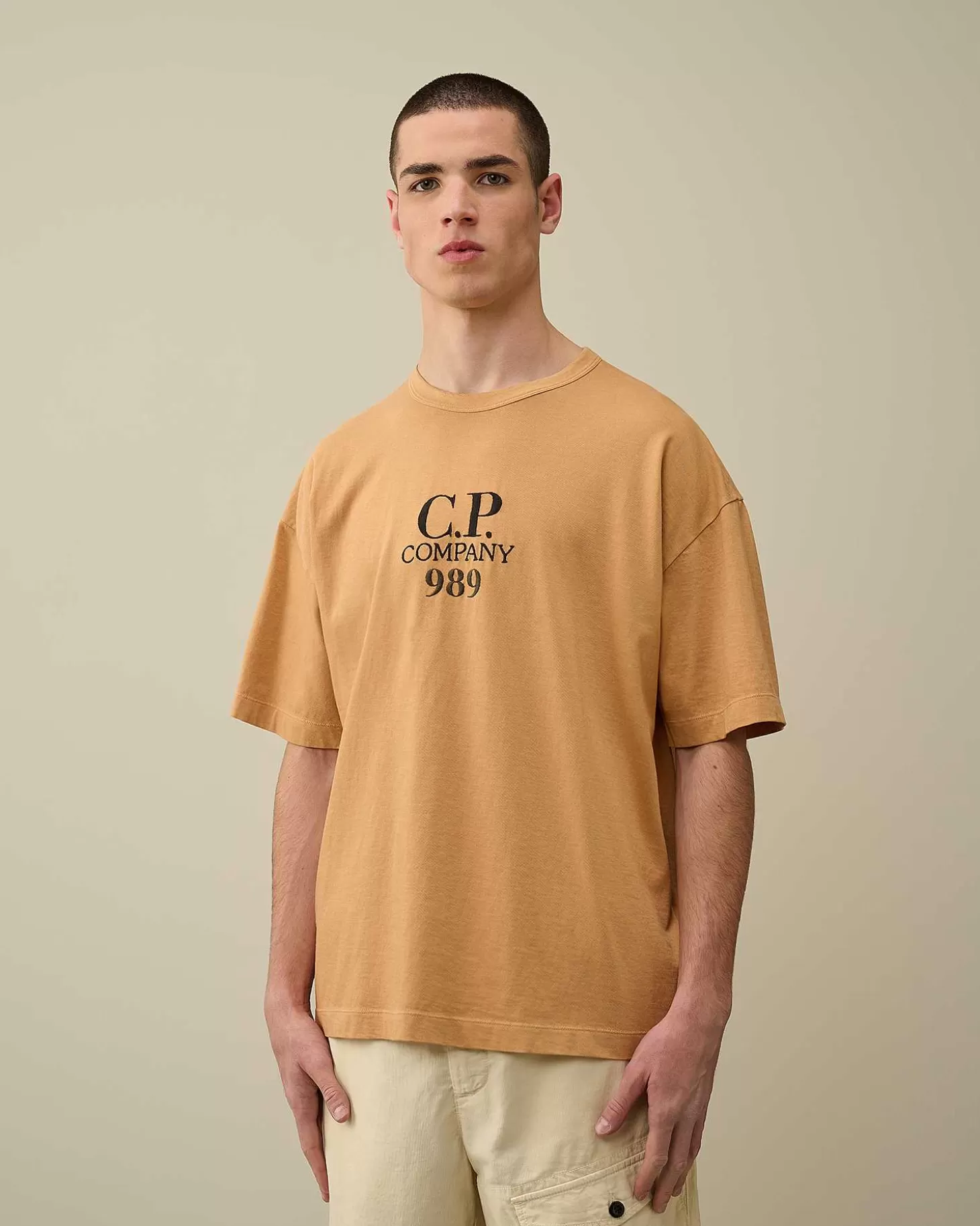 Homme C.P. Company T-Shirts Et Polos^20/1 Jersey Boxy Logo T-Shirt