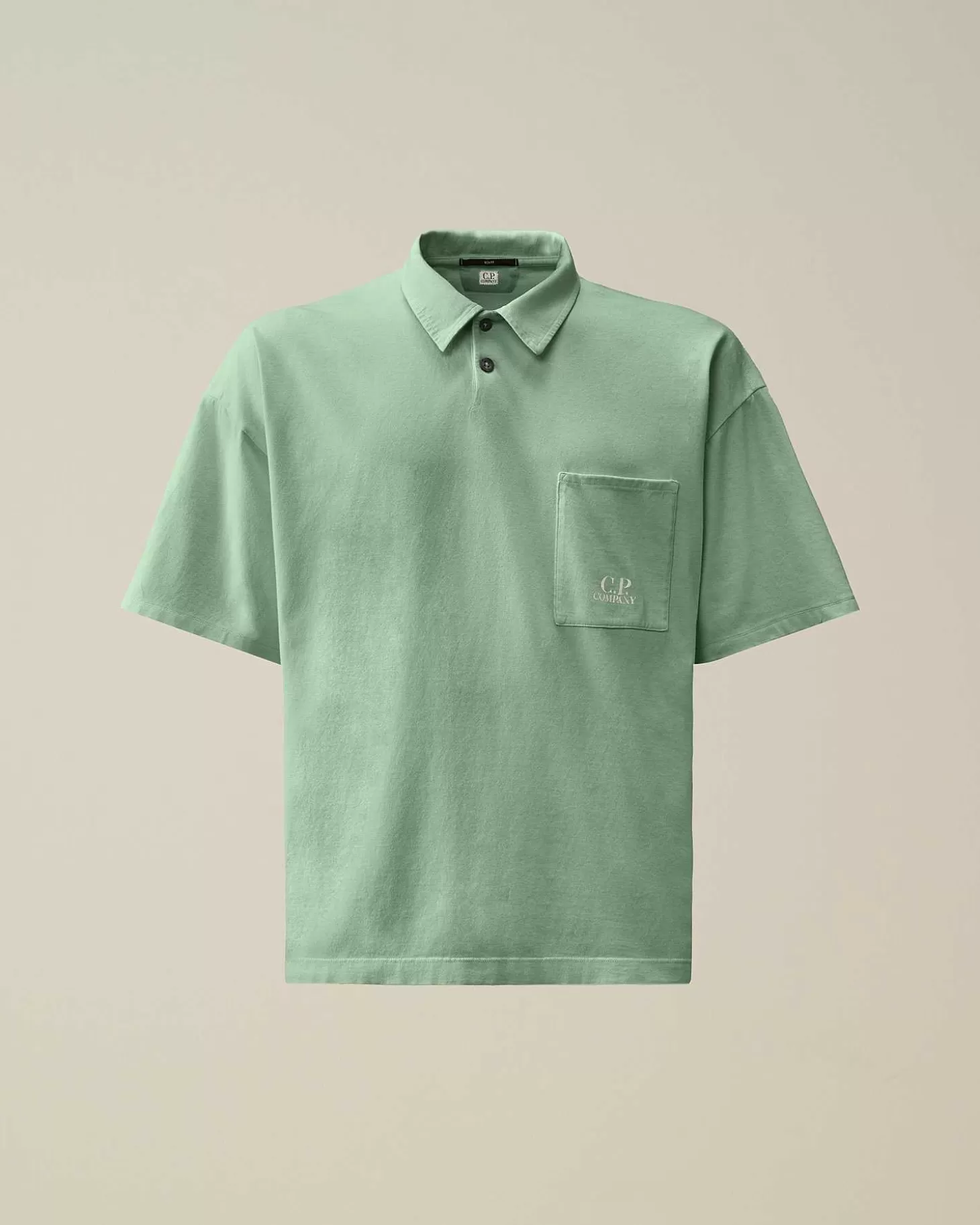 Homme C.P. Company T-Shirts Et Polos^20/1 Jersey Boxy Polo Shirt