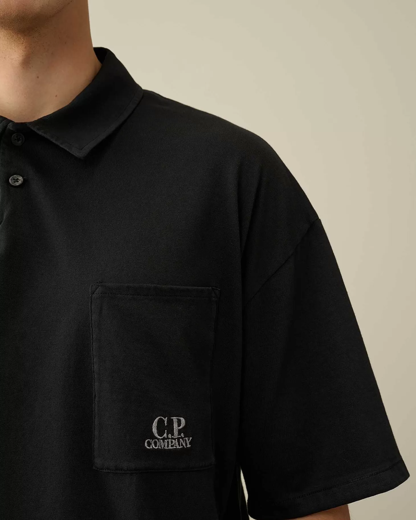 Homme C.P. Company T-Shirts Et Polos^20/1 Jersey Boxy Polo Shirt