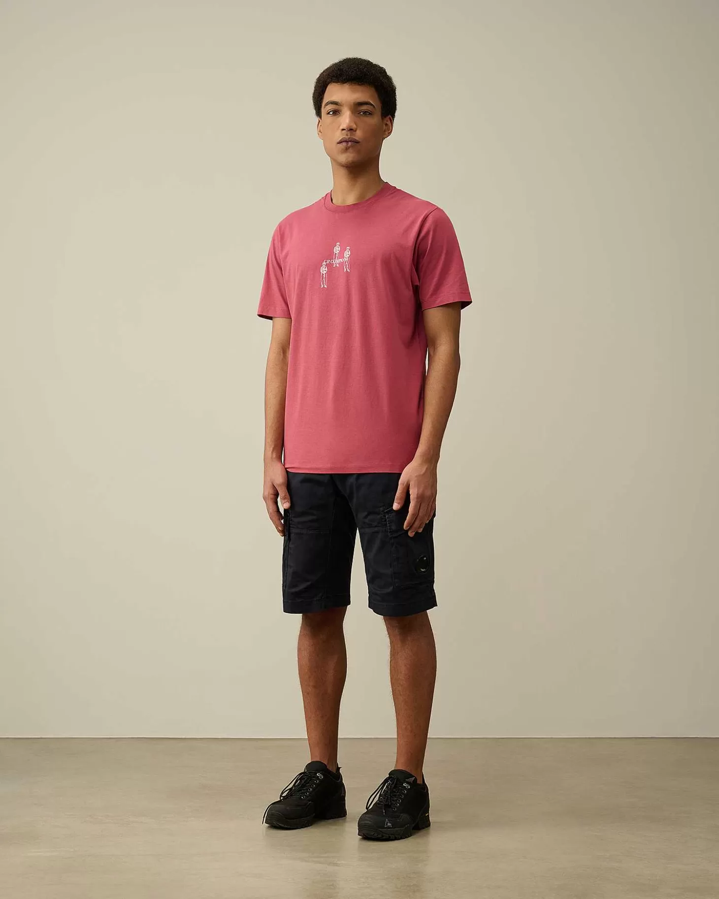 Homme C.P. Company T-Shirts Et Polos^30/1 Jersey Relaxed Graphic T-Shirt