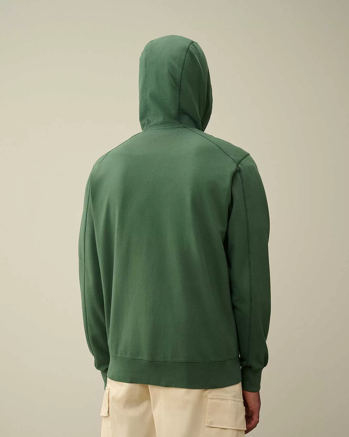 Homme C.P. Company Sweat-Shirts^Light Fleece Zipped Hoodie