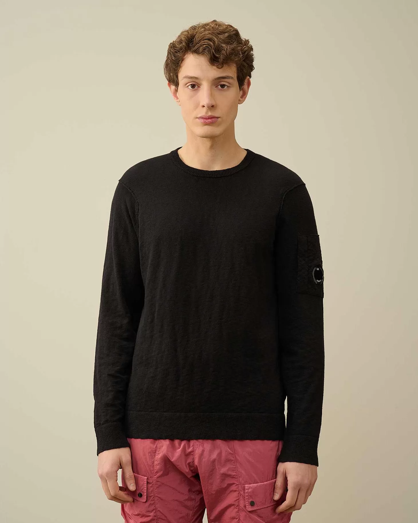 Homme C.P. Company Pulls^Melange Knitwear Jumper