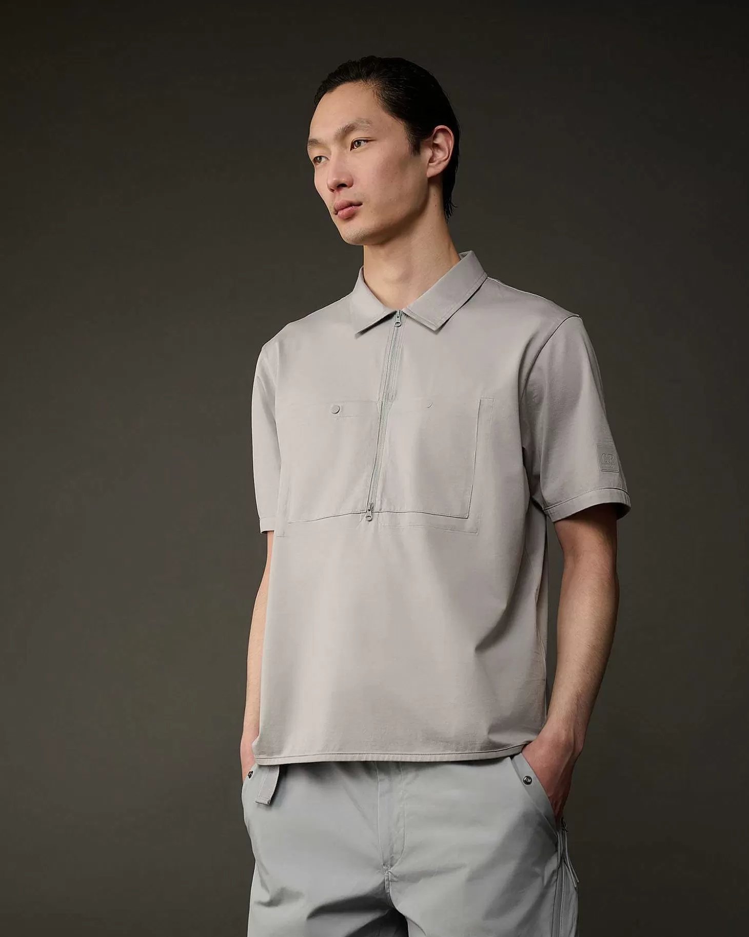 Homme C.P. Company Metropolis Series^Metropolis Series Mercerized Jersey Polo Shirt