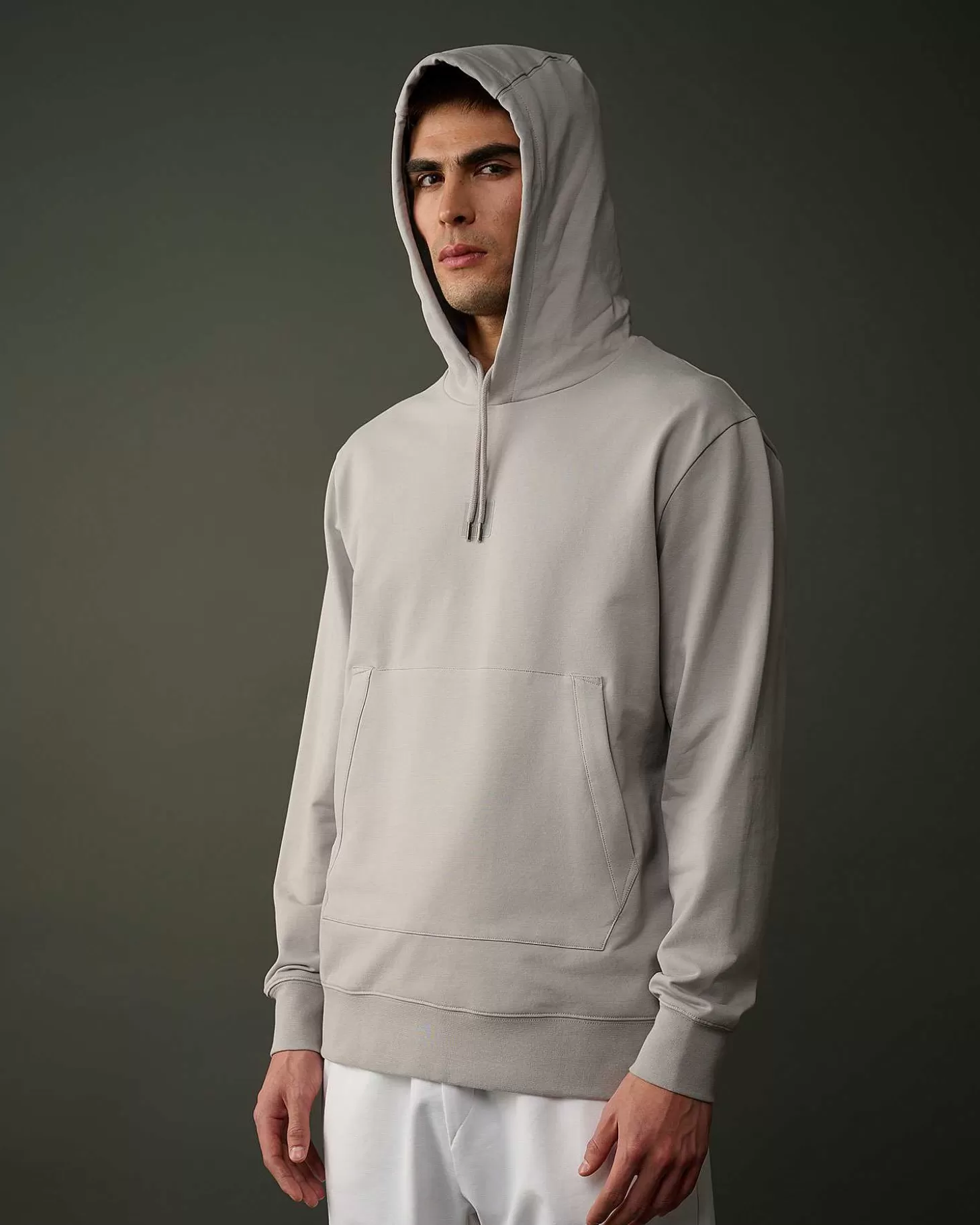 Homme C.P. Company Metropolis Series^Metropolis Series Stretch Fleece Logo Hoodie