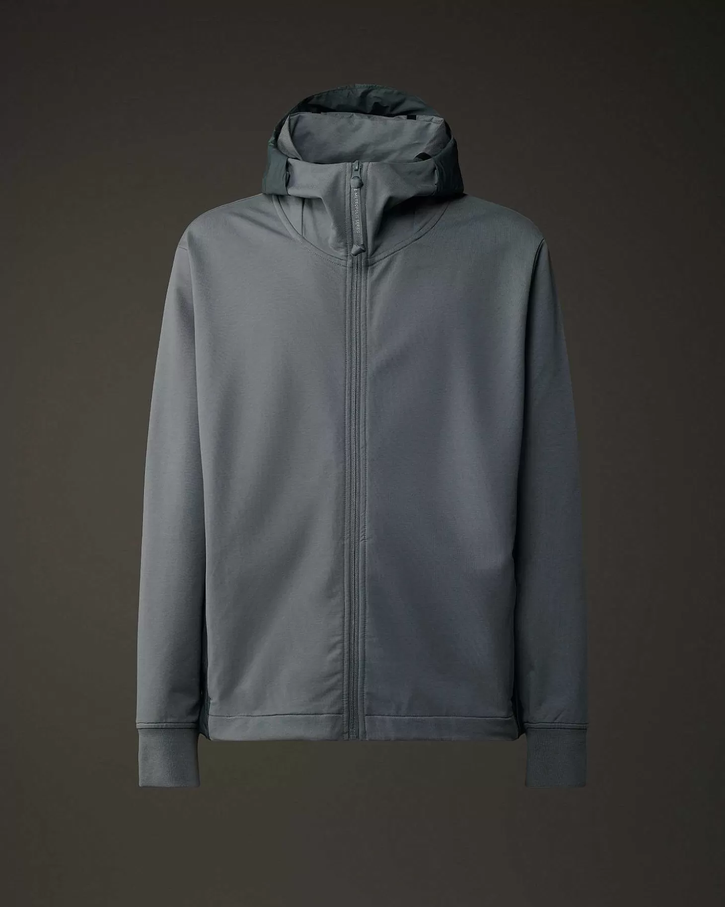 Homme C.P. Company Metropolis Series^Metropolis Series Stretch Fleece Mixed Zipped Hoodie