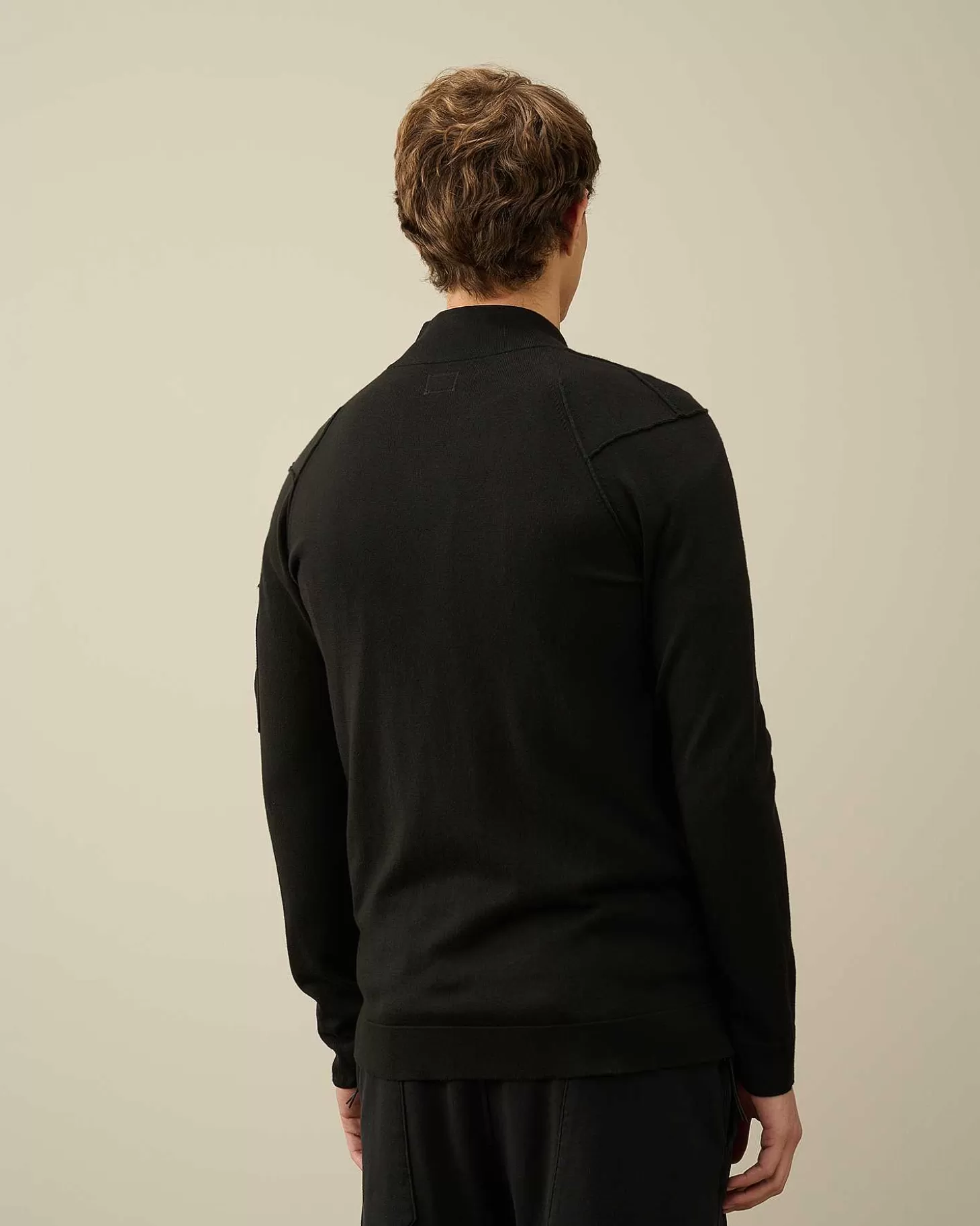 Homme C.P. Company Pulls^Sea Island Zipped Knit