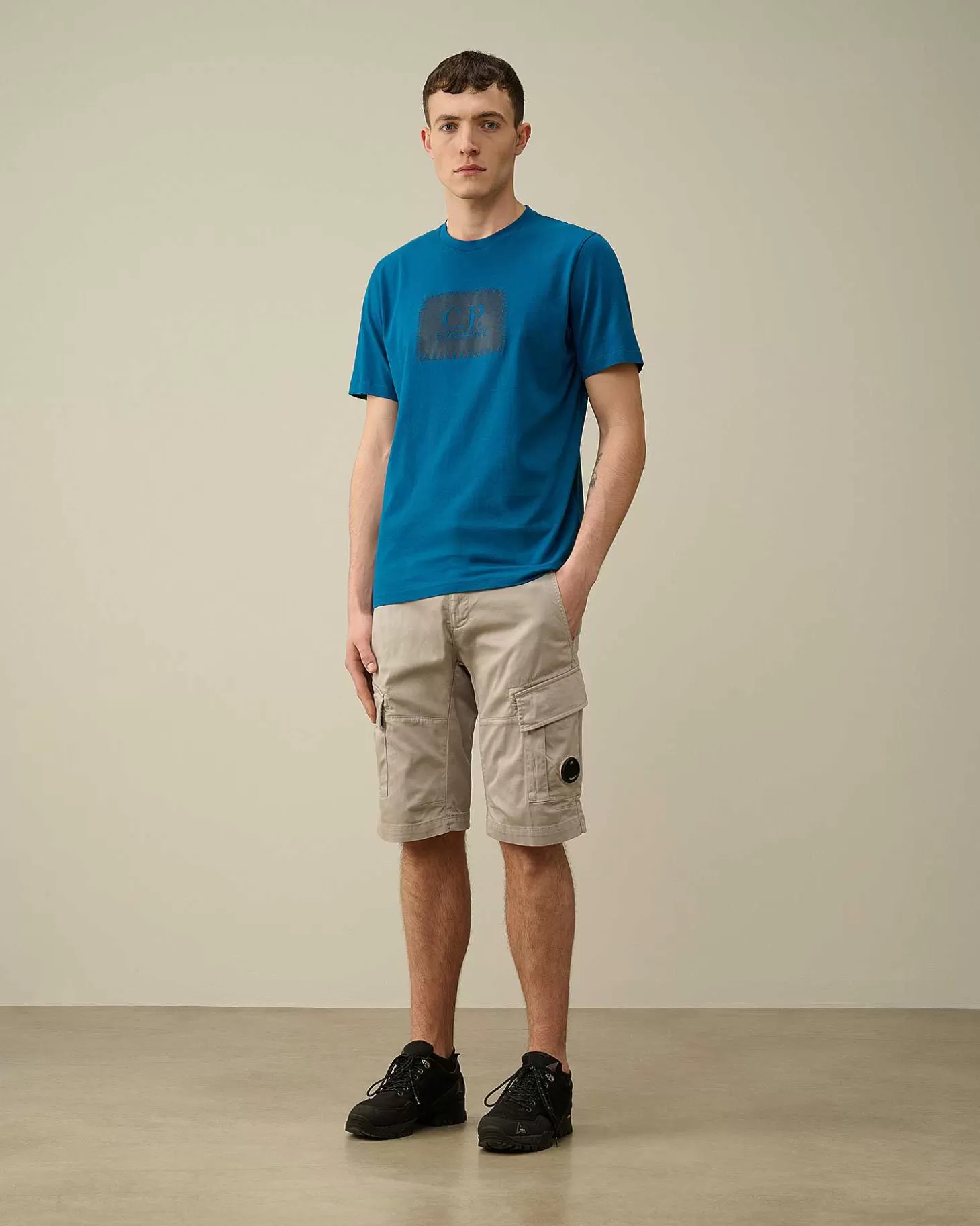 Homme C.P. Company Survêtements Et Shorts^Stretch Sateen Cargo Shorts