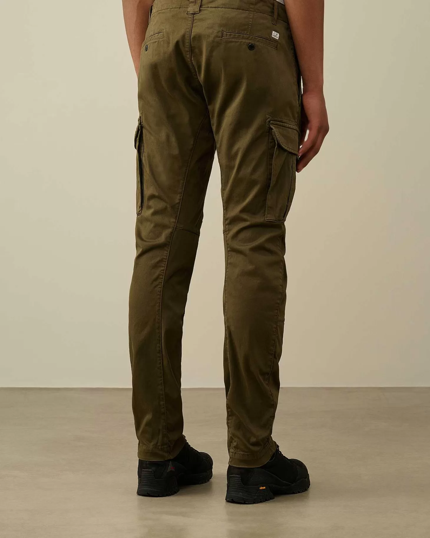 Homme C.P. Company Pantalons^Stretch Sateen Ergonomic Lens Cargo Pants