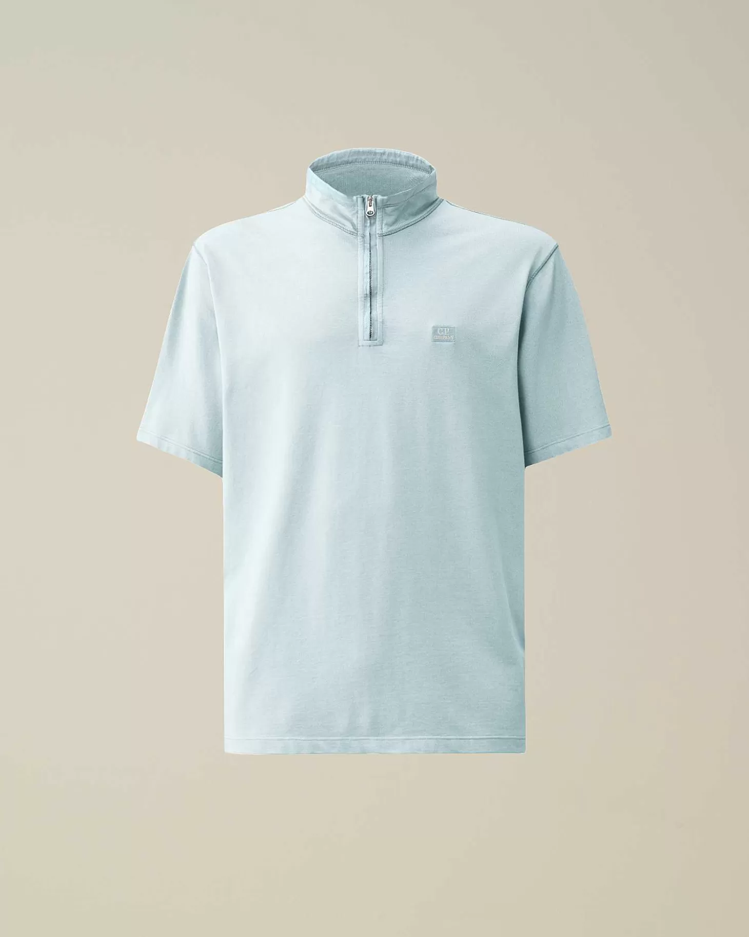 Homme C.P. Company T-Shirts Et Polos^Tacting Piquet Zipped Polo Shirt