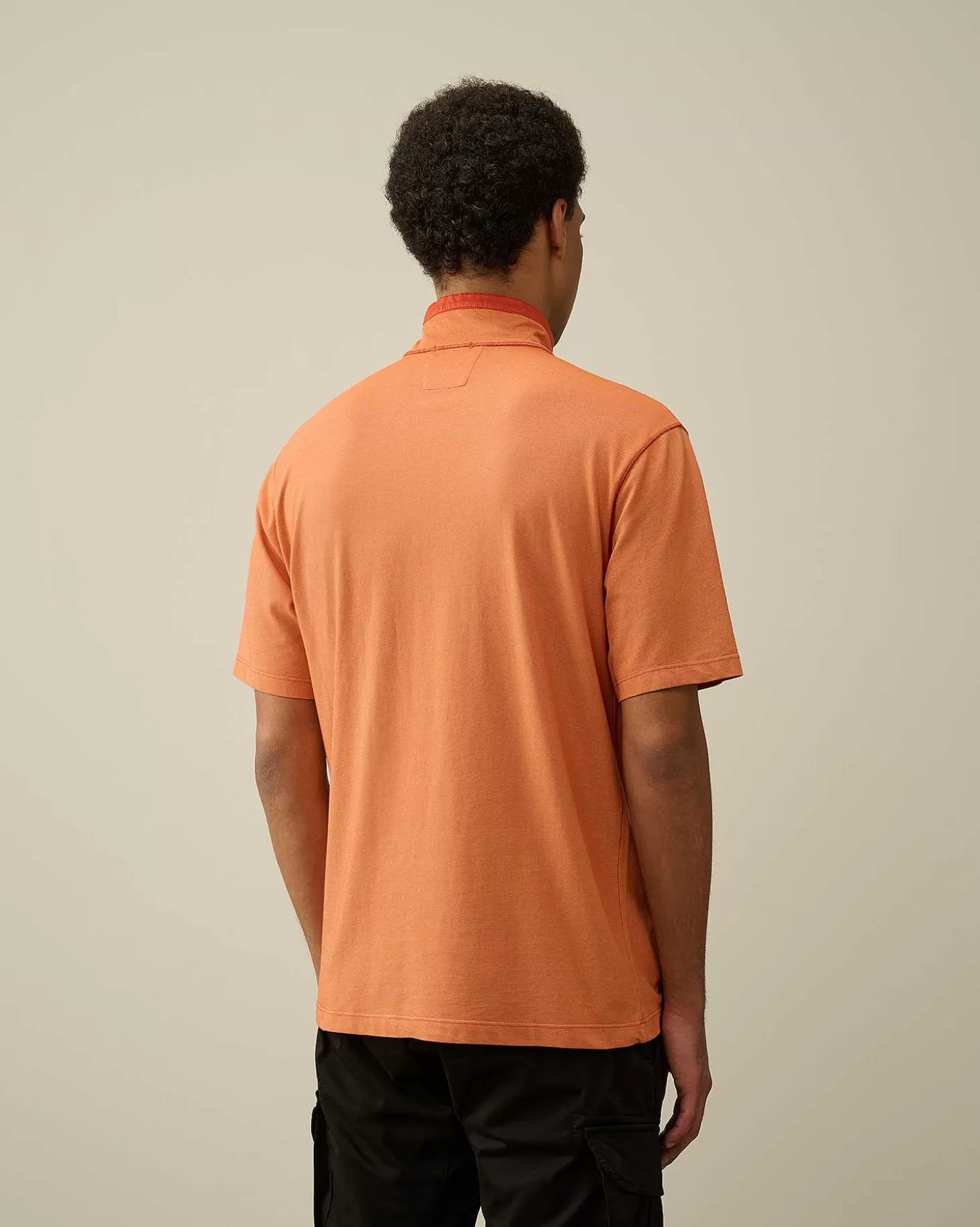 Homme C.P. Company T-Shirts Et Polos^Tacting Piquet Zipped Polo Shirt