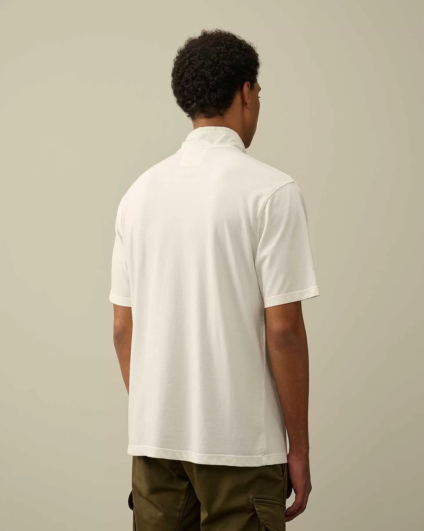 Homme C.P. Company T-Shirts Et Polos^Tacting Piquet Zipped Polo Shirt