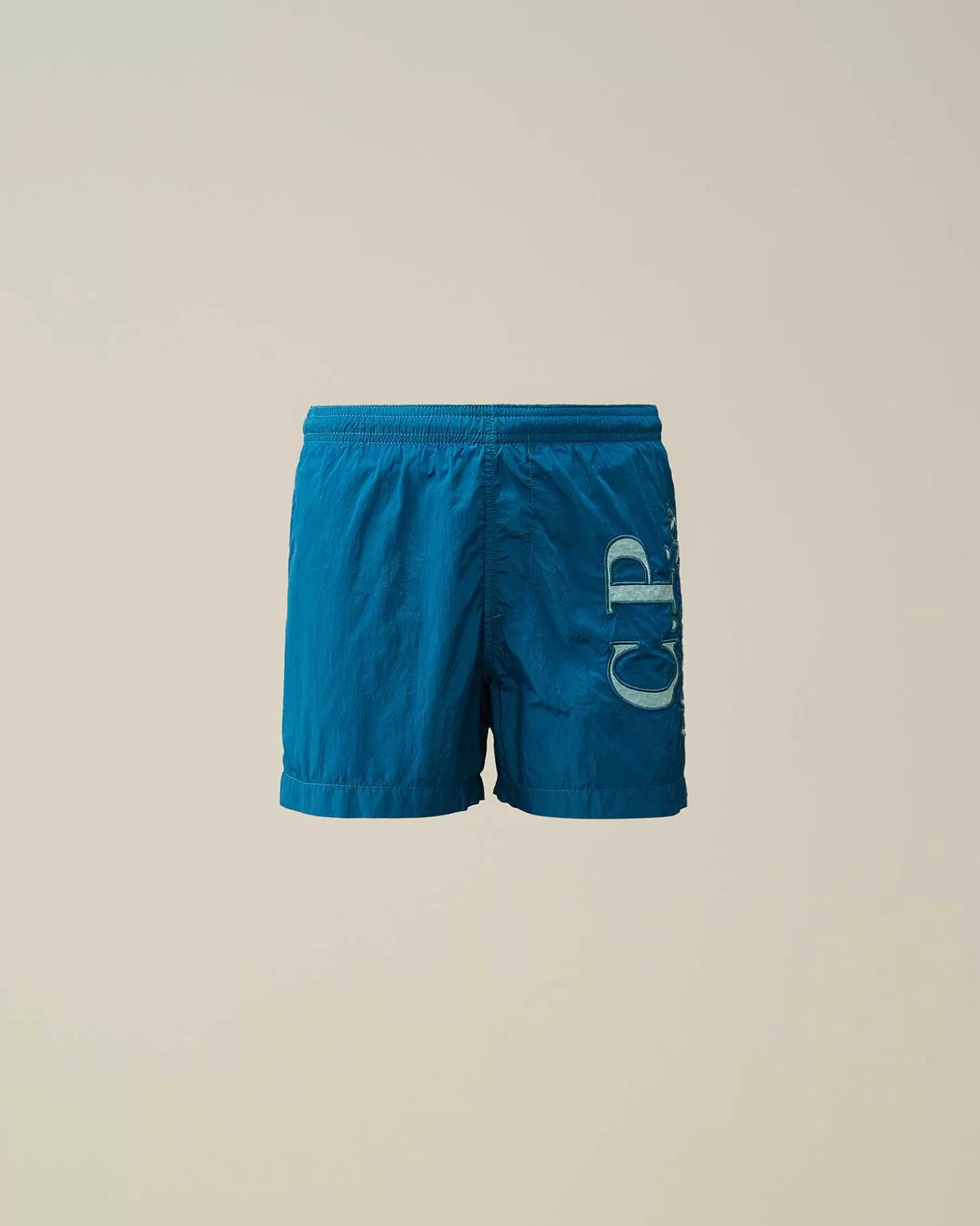 Kids C.P. Company Vêtements 2-3 Ans^U16 Chrome-R Logo Print Swim Shorts