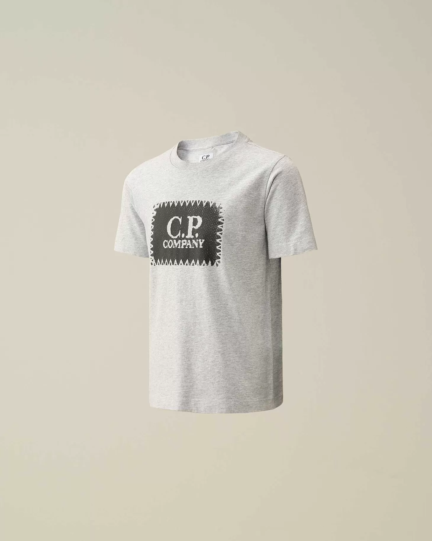 Kids C.P. Company Vêtements 4-8 Ans^U16 Cotton Jersey 30/1 Label Style Logo T-Shirt