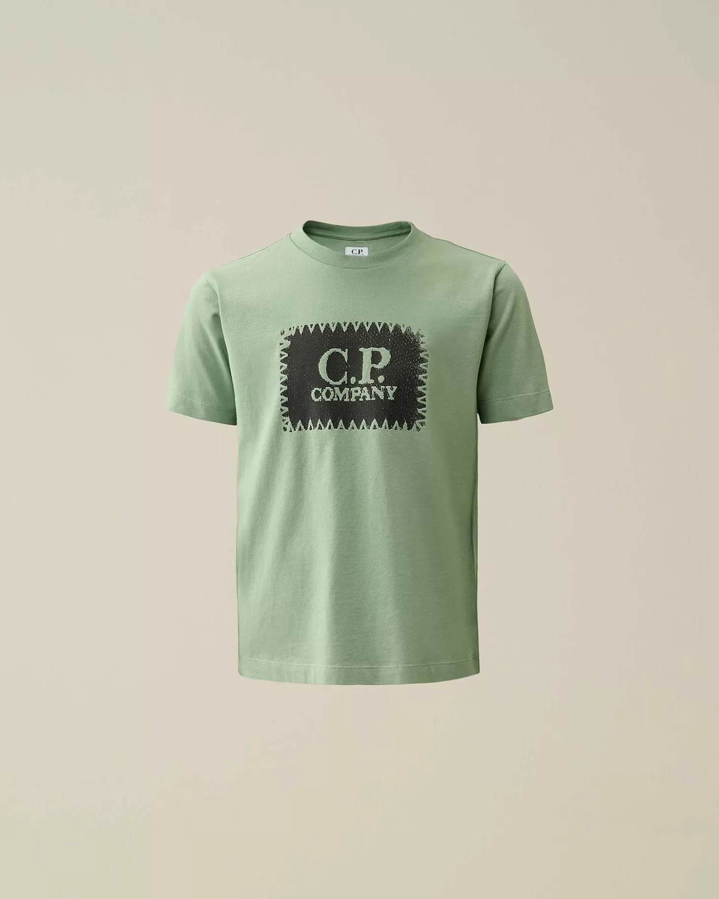 Kids C.P. Company Vêtements 4-8 Ans^U16 Cotton Jersey 30/1 Label Style Logo T-Shirt