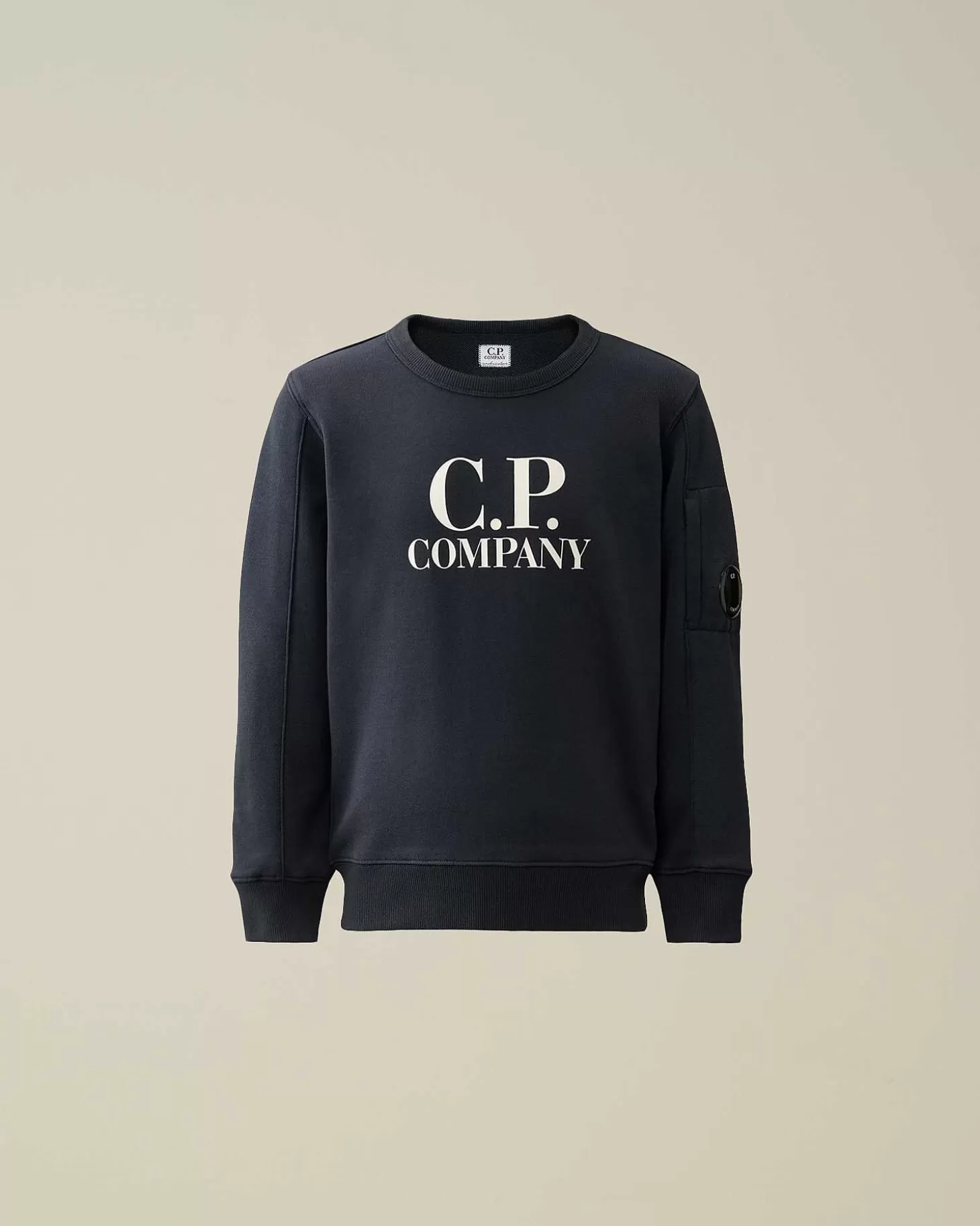 Kids C.P. Company Vêtements 4-8 Ans^U16 Diagonal Fleece Logo Sweatshirt